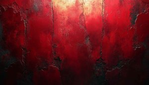 Textured Red Grunge Wall Art 4K Desktop Background Wallpaper