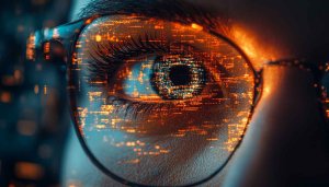 Digital Eye Futuristic Vision 4K Desktop Background Free Wallpaper