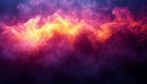 Energetic Smoke Nebula 4K Desktop Background Abstract Mobile Wallpaper
