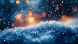 Snowfall Wallpaper, Winter Season Background, Snowy Desktop, Christmas Aesthetic