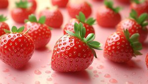 Fresh Red Strawberries Still Life Mobile Background Yummy Fruit Wallpaper