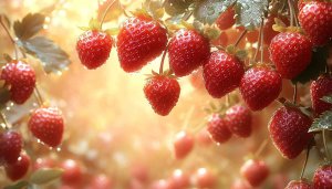 Fresh Red Strawberries Mobile Wallpaper, Juicy Fruit Backgrounds Free