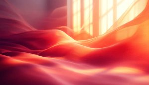 Abstract Red Waves 4K Desktop Background, Free Mobile Wallpaper