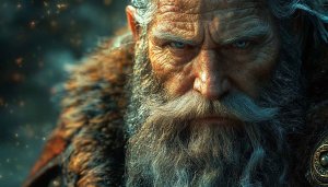 Odin Norse God Portrait 4K Desktop Background Free Wallpaper