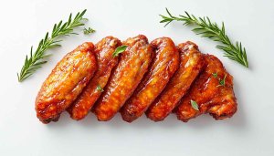 Delicious Fried Chicken Wings Food Mobile Background Wallpaper