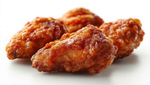 Crispy Fried Chicken Wings Food Mobile Wallpaper Background Free