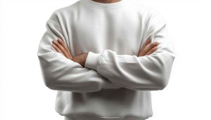 White Sweater Aesthetic Desktop Backgrounds Simple Neutral Style Wallpaper