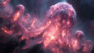 Nebula Cloud 4K Wallpaper - Free Space Desktop Background