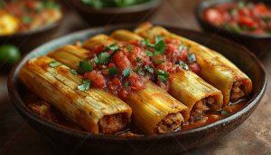 Authentic Tamales Wallpaper, Delicious Mexican Food, Free Mobile Background