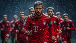 Bayern Munich Soccer Team Snow Day 4K Mobile Wallpaper