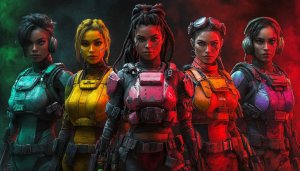 Sci-Fi Team Wallpaper 4K Desktop Backgrounds and Mobile Images