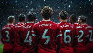 Liverpool Football Team Players Snow Mobile Wallpaper 4K Backgrounds