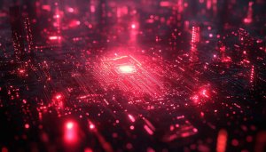 Red Circuit Board Mobile Wallpaper Technology Abstract 4K Desktop Background