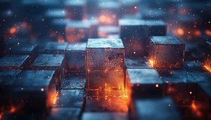 Abstract Block 4K Desktop Background Technology Mobile Wallpaper Free