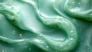 Abstract Green Glitter Gel Desktop Background Free Mobile Wallpaper