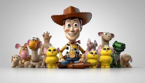 Toy Story Woody and Friends Cartoon Characters 4K Desktop Wallpaper