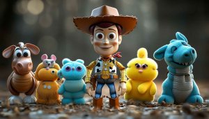 Toy Story 4K Wallpaper Desktop Background | Woody and Friends