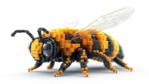 Digital Bee Art - Free 4K Desktop Backgrounds and Mobile Wallpapers