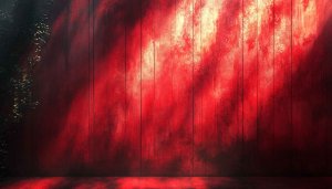 Red Wood Wall Texture Background for Desktop and Mobile Wallpaper