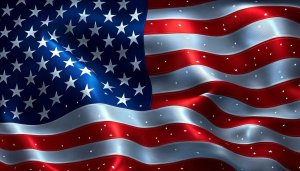 Waving American Flag High Resolution Desktop Background Wallpaper Free