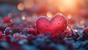 Red Heart Valentine's Day Wallpaper 4K Desktop Mobile Background