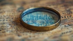 Magnifying Glass Old Map HD Wallpaper Vintage Desktop Background