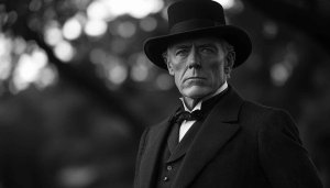 Tobias Menzies as Edwin Stanton in Manhunt 4K Wallpaper