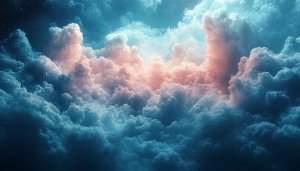 Dreamy Clouds Mobile Wallpaper - Sky Aesthetic 4K Desktop Background