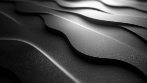 Monochrome Abstract Waves 4K Desktop Wallpaper Free Mobile Background