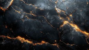 Black Marble Texture with Gold Veins 4K Desktop Wallpaper