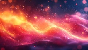 Fiery Abstract Waves 4K Desktop Wallpaper, Mobile Phone Background