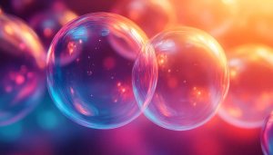 Colorful Abstract Bubbles 4K Desktop Background - Free Mobile Wallpaper