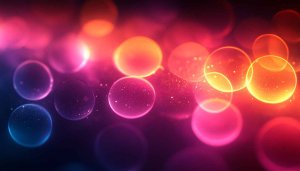 Abstract Bokeh Lights Wallpaper, Colorful Backgrounds, Free Mobile Wallpaper