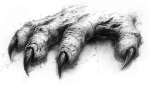Monster Claw Hand 4K Desktop Background Artwork Wallpaper