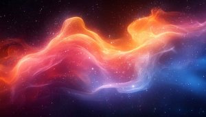 Nebula Space Art Mobile Wallpaper, 4K Colorful Galaxy Background