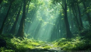 Enchanted Forest Path 4K Desktop Background Free Mobile Wallpaper