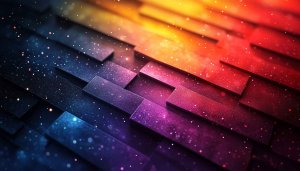 Abstract Rainbow Bricks 4K Desktop Background Free Mobile Wallpaper