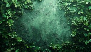 Lush Green Plant Wall Texture - Free Desktop Background