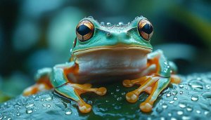 Tree Frog 4K Desktop Background - Cute Amphibian Mobile Wallpaper