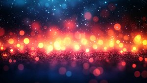 Sparkling Red Bokeh 4K Desktop Background, Mobile Wallpaper Free