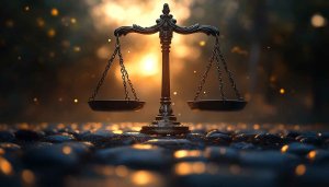 Scales of Justice 4K Wallpaper for Desktop and Mobile Background