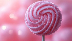 Pink Lollipop Background Candy Mobile Wallpaper Free Valentine Theme