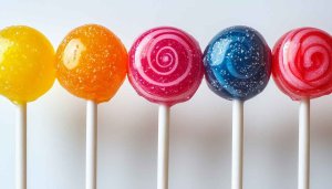 Colorful Swirl Lollipops Candies Wallpaper, Sweet Treats, Dessert Background