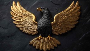 Golden Eagle Wings 4K Desktop Wallpaper, Free Mobile Backgrounds