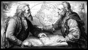 Historical Cartographers Map Desktop Background Antique World Atlas Wallpaper