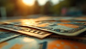 Stack of US Dollars Desktop Wallpaper Money Background 4K