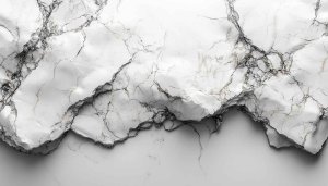 Minimalist White Marble Texture 4K Desktop Background for Mobile