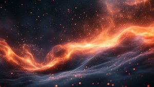 Fiery Galaxy Nebula Background 4K Desktop Wallpaper, Free Mobile Wallpaper