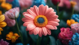 Floral Theme Mobile Wallpaper - Pink Flower Desktop Background Free