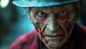 Freddy Krueger Nightmare Elm Street Horror Movie 4K Mobile Wallpaper